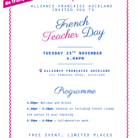 French Teacher Day 2025 Invite 3